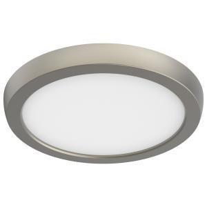  Satco 62-1713 Brushed Nickel Flush-Mount Light 