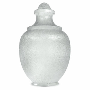 26" Clear Acorn Post Top Light Globe Replacement – 8" Fitter Neck