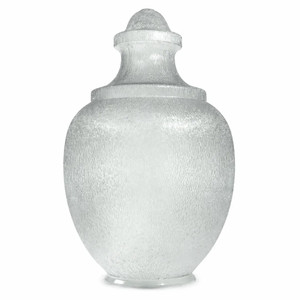 26" Clear Polycarbonate Acorn Street Lamp Cover with 8" Neck