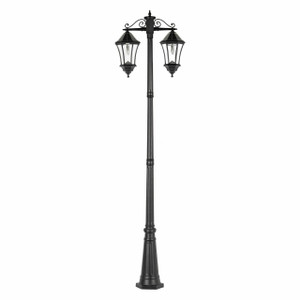 Gama Sonic Solar Lighting Gama Sonic 94BM500D2 Victorian Morph Solar Lamp Post 