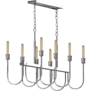 Volume Lighting V5710-93 Indoor Polished Nickel Hanging Linear