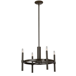 Artcraft Lighting Artcraft AC10665OB Encore Bronze Chandelier Fixture 