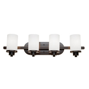 Artcraft Lighting Artcraft AC1304WH Oil Rubbed Bronze Bathroom Fixture 