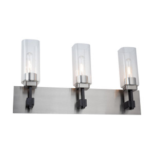 Artcraft Lighting Artcraft AC11943SN Satin Nickel 3 Light Bathroom Fixture 