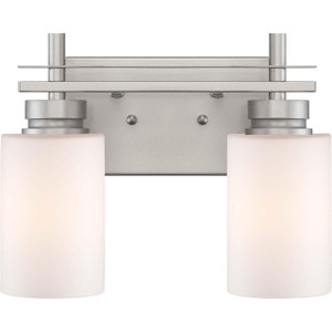 Volume Lighting V3752-62 Indoor Nickel Bath or Vanity Wall Mount 