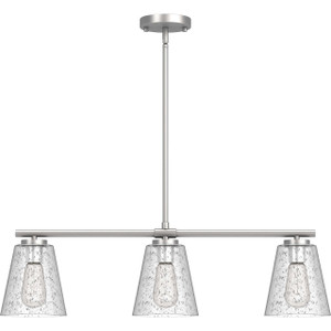 Volume Lighting V2543-33 Brushed Nickel Island Pendant Light 