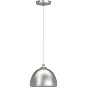 Volume Lighting Volume V2401-33 Brushed Nickel Dome Island Pendant Light 