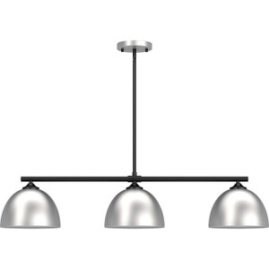 Volume Lighting V2253-49 Brushed Nickel Island Dome Pendant Light 