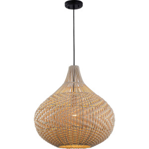 Volume Lighting V2151-5 Black Island Basket Pendant Light 