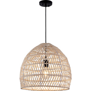 Volume Lighting V2101-5 Black Island Basket Pendant Light 