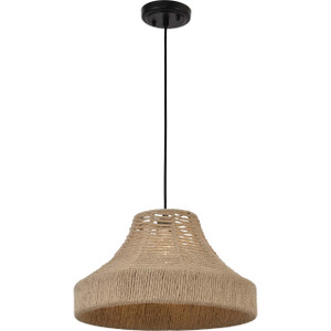 Volume Lighting V1564-70 Hemp Robe Pendant