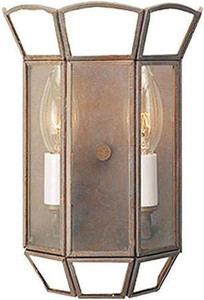 Volume Lighting Volume V5012-22 Prairie Rock Bound Glass Wall Sconce