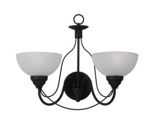Volume Lighting Volume V4822-36 Antique Iron Interior Wall Sconce