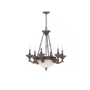 Volume Lighting Volume V3699-22 Prairie Rock Branch Chandelier