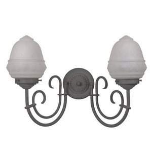 Volume Lighting Volume V2992-85 Platinum Rust Wall Sconce