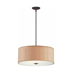 Volume Lighting Volume V2445-79 Indoor Antique Bronze Drum Pendant Light