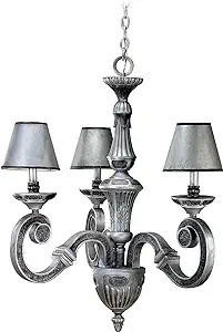 Volume Lighting Volume V1133-89 Hammerfest  Hand-Painted Chandelier