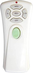 Volume V0935 Ceiling Fan White Hand-Held Remote Control