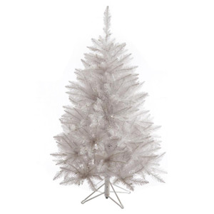 Vickerman A104145 4.5' x 36" Sparkle White Spruce 421Tips