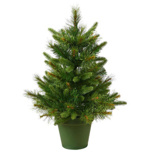 Vickerman A118224 24" x 21" Cashmere Pine Tree 76 Tips