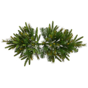 Vickerman A118305 36" Cashmere Pine Swag 82 Tips 