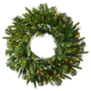 Vickerman A118631LED - 30" Cashmere Wreath with Warm White LED Lights