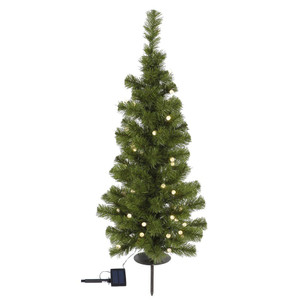 Vickerman A122031LED - 3 ft Solar Tree Prelit Warm White LED Christmas Tree