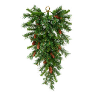 Vickerman A801009 - 42" Cheyenne Teardrop Wreath