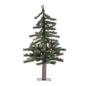 Vickerman A805121LED 2' x 16.5" Natural Alpine 105T LED 50WW 