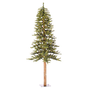 Vickerman A805161LED - 6 ft Natural Alpine Prelit Warm White LED Christmas Tree