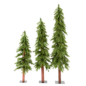 Vickerman A805183 - 4 ft Natural Alpine Unlit Christmas Tree