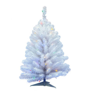 Vickerman A805732LED 3' x 24" Crystal White Tree LED 50MU 