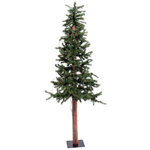 Vickerman A807250 - 5 ft Alpine with Pine Cones & Vine Unlit Christmas Tree