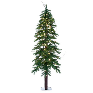 Vickerman A807251LED 5' x 27" Alpine Tree LED 150WW