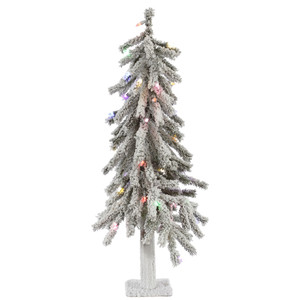 Vickerman A807432LED 3' x 21" Flocked Alpine 142T LED 50MU