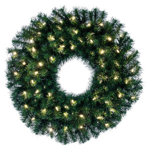 Vickerman A808830LED - 30" Douglas Fir Wreath with Warm White LED Lights