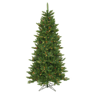Vickerman A860867LED 6.5ft Camdon Fir Slim Christmas Tree with Lights