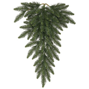 Vickerman A861171LED - 36" Camdon Fir Teardrop Wreath with Warm White LED Lights
