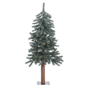 Vickerman B907330 3' x 22.5" Natural Bark Alpine Tree 187T