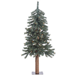 Vickerman B907331LED 3' x22.5" Natural Bark Alpine DuraL 70WW