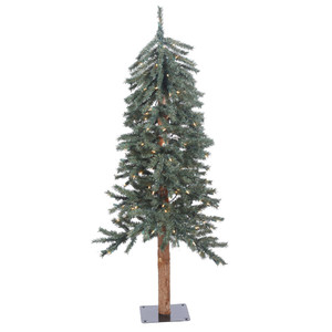 Vickerman B907341LED 4'x25.5" Natural Bark Alpine DuraL 100WW