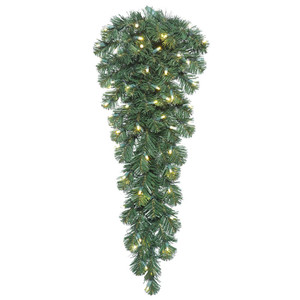 Vickerman C164837LED - 36" Oregon Fir Teardrop Wreath with Warm White LED Lights