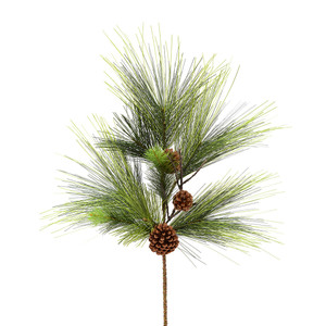 Vickerman D181103 - 30 in. Green Boulder Pine Artificial Spray - 2 Pack
