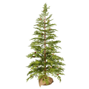 Vickerman D190240 - 48 in Cedar Pinecone Unlit Christmas Tree