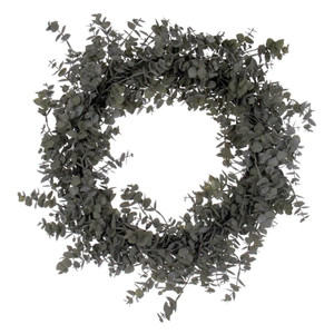 Vickerman EF227522 - 22" Artificial Grn Gry Eucalyptus Wreath