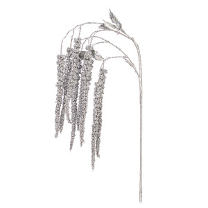 Vickerman EH210907 - 44 in. Silver Amaranthus Artificial Spray - 2 Pack