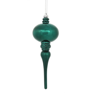 Vickerman N174562D 8" x 2.75" Sea Blue Shiny Final 3/Bg
