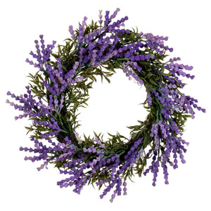 Vickerman FE223116 16" Purple Lavender Wreath 