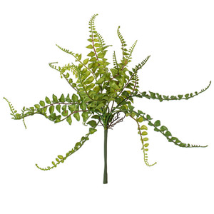 Vickerman FJ180601 - 16 in. Green Fern Artificial Spray - 3 Pack