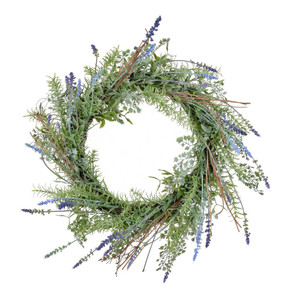 Vickerman FJ190121 - 21" Lavender Wreath